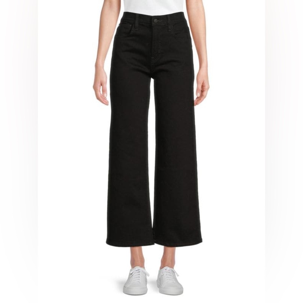 Hudson Jeans - Black High Waisted Wide Leg Ankle - NWT